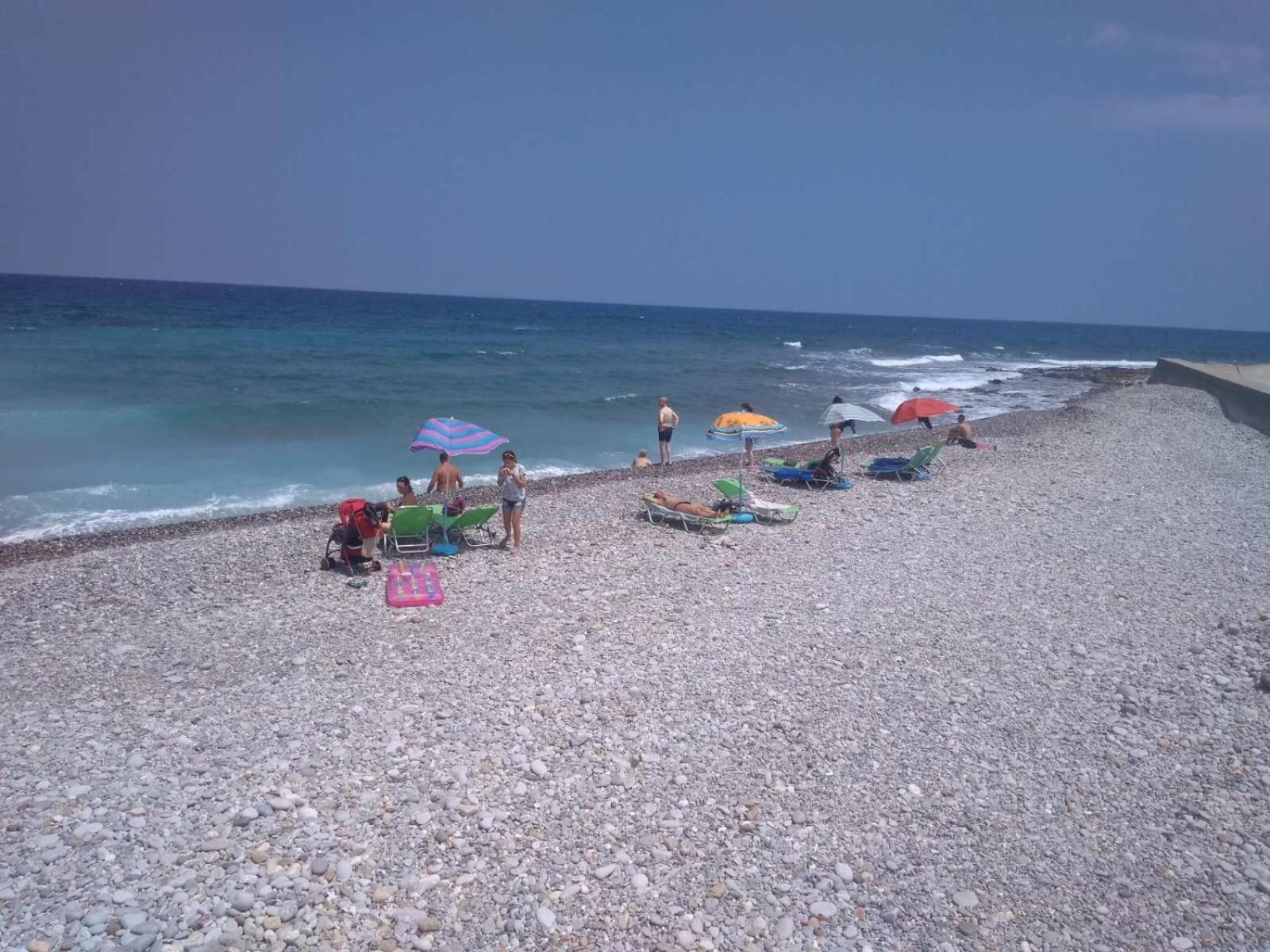 Meltemi Beach Apartments มิลาโตส ภายนอก รูปภาพ